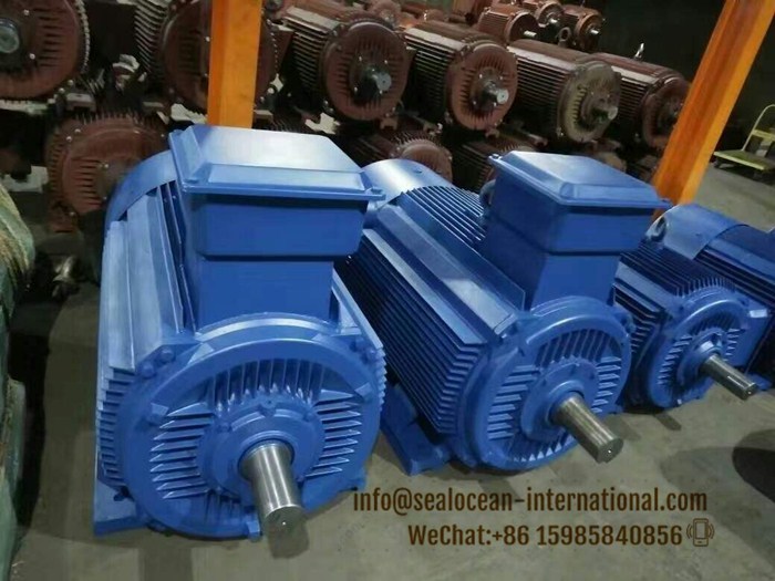 China factory sealocean delivery of YR500-8,YR630-12,Z4-180-21,Z4-355-32,Z4-250-12 DC electric motor