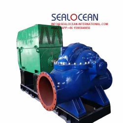 CHINA FACTORY HORIZONTAL SINGLE-STAGE DOUBLE SUCTION CENTRIFUGAL PUMP OF MID-OPEN TYPE S,SH,FOR THE TRANSPORTATION OF PURE WATER AND LIQUIDS WITH PHYSICAL AND CHEMICAL PROPERTIES SIMILAR TO WATER