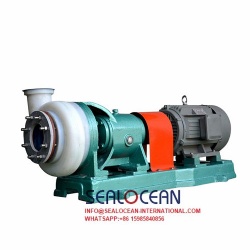 CHINA FACTORY CENTRIFUGAL PUMP MADE OF FEP (TEFLON) FLUOROPLASTIC ALLOY FSB SERIES, SUITABLE FOR TRANSPORTING SULFURIC ACID, HYDROCHLORIC ACID, ACETIC ACID, HIGHLY CORROSIVE MEDIA OF ANY CONCENTRATION