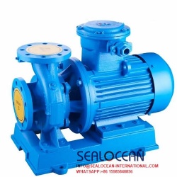 CHINA FACTORY HORIZONTAL SINGLE-STAGE EXPLOSION-PROOF PIPELINE CENTRIFUGAL PUMP ISWB TYPE ISWB SERIES OIL PUMP FOR THE TRANSPORTATION OF GASOLINE, KEROSENE, DIESEL PUMPS AND OTHER PETROLEUM PRODUCTS OR FLAMMABLE AND EXPLOSIVE LIQUIDS