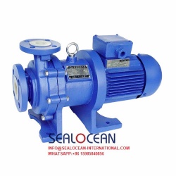 CHINA FACTORY CQB-F FLUORO-PLASTIC HYDRAULIC MAGNETIC DRIVE CENTRIFUGAL CHEMICAL MAGNETIC HORIZONTAL PUMP