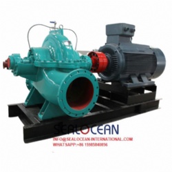 CHINA FACTORY S TYPE SINGLE-STAGE DOUBLE-SUCTION HORIZONTAL SPLIT CASING DOUBLE SUCTION PUMP FOR IRRIGATION