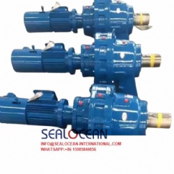 CHINA FACTORY GEARBOX BWED63-391-YEJ5.5 KW TWO-STAGE CYCLOIDAL GEARBOX XWED, MOTOR GEARBOX WITH CYCLODIAL GEARBOX SERIES XB BWED