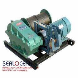 CHINA FACTORY  HIGH SPEED JK MODEL CABLE PULLING ELECTRIC WINCH FOR CRANE