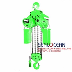 CHINA FACTORY HEAVY DUTY ELECTRIC CHAIN HOIST WITH 7.5-25TON CHAIN WITH HOOK,CHINA FACTORY ELECTRIC HOIST