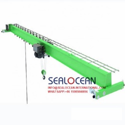 CHINA FACTORY SINGLE GIRDER ELECTRIC OVERHEAD TRAVELLING CRANE