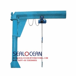 CHINA FACTORY FLOOR MOUNTED JIB CRANE 250KG , 500KG , 1TON , 2TON , 3TON , 5TON