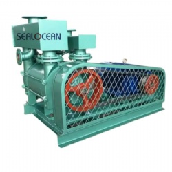 CHINA FACTORY VACUUM PUMPS AND COMPRESSORS WITH LIQUID RING 2BE1, 2BE1-303, CAPACITY - 46.6 M3/MIN,POWER -75 KW,– 530 RPM,PAPER DEWATERING PUMP