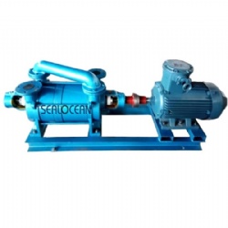 CHINA FACTORY WATER RING VACUUM PUMP AND COMPRESSOR HIGH VACUUM ATMOSPHERIC JET PUMP 2SK, 2SK-3, CAPACITY - 3 M3/MIN,POWER -7.5 KW,– 1440 RPM,PAPER PUMP